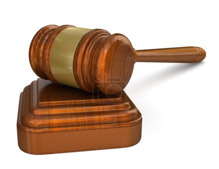 Gavel en bois 