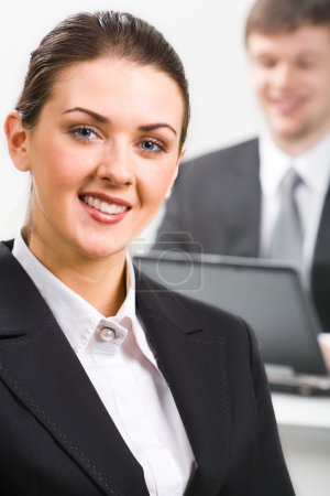 Femme confiante